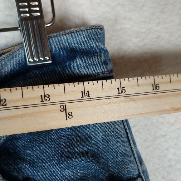 Abercrombie & Fitch Womens Size 29/8 The Ankle Straight Ultra High Rise Jeans - Picture 7 of 9